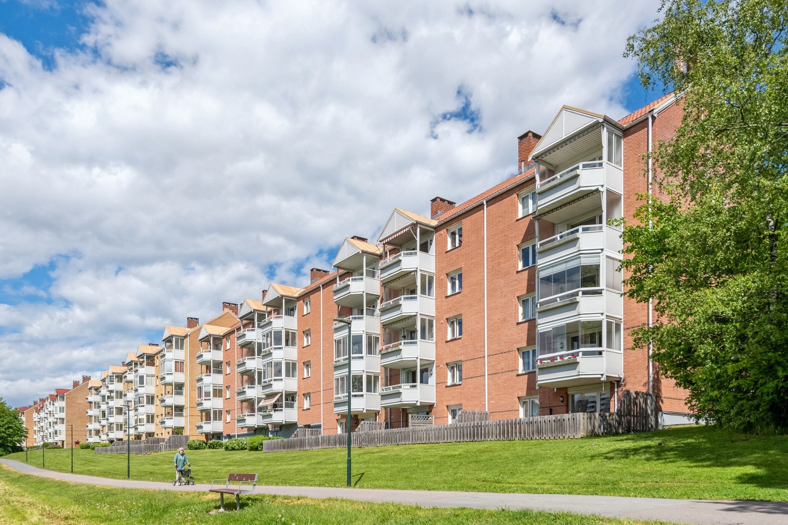 Fasade fra balkongsiden Galleribilde