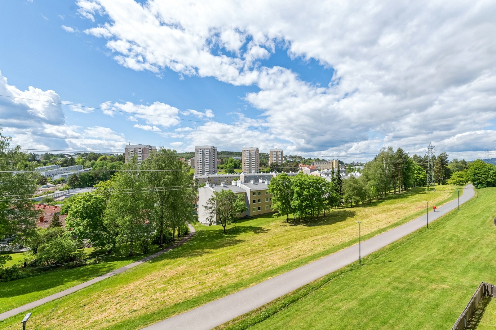 Fin utsikt uten innsyn. Galleribilde