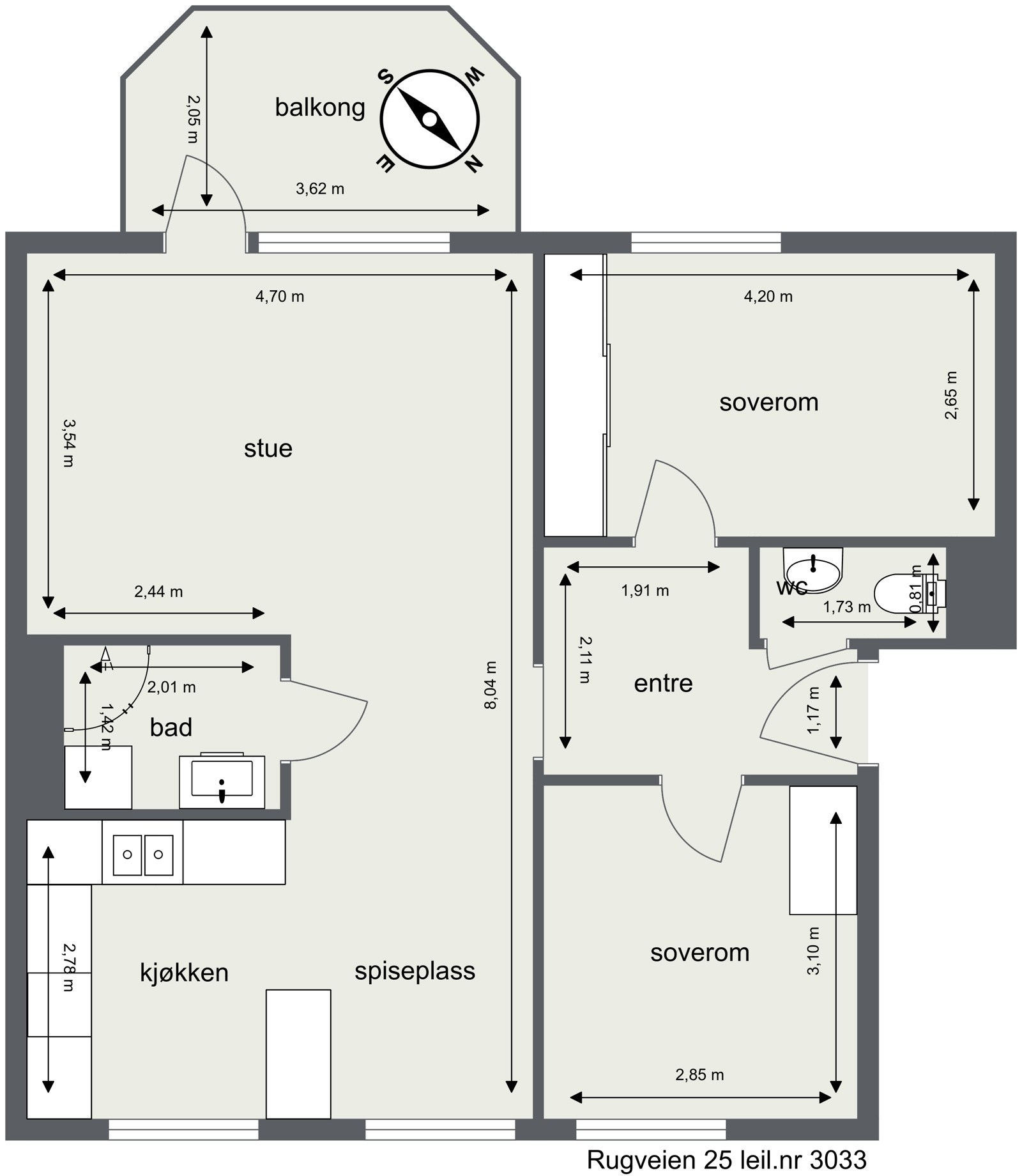 Plantegning. Galleribilde