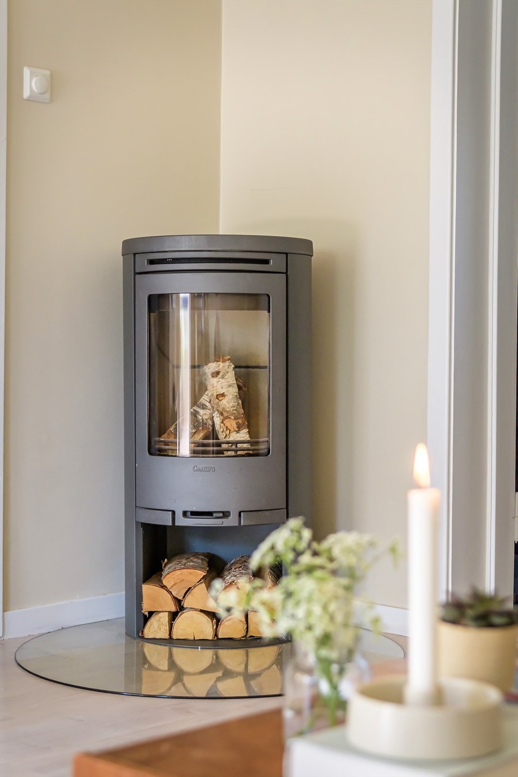 Lun peis som varmer godt Galleribilde