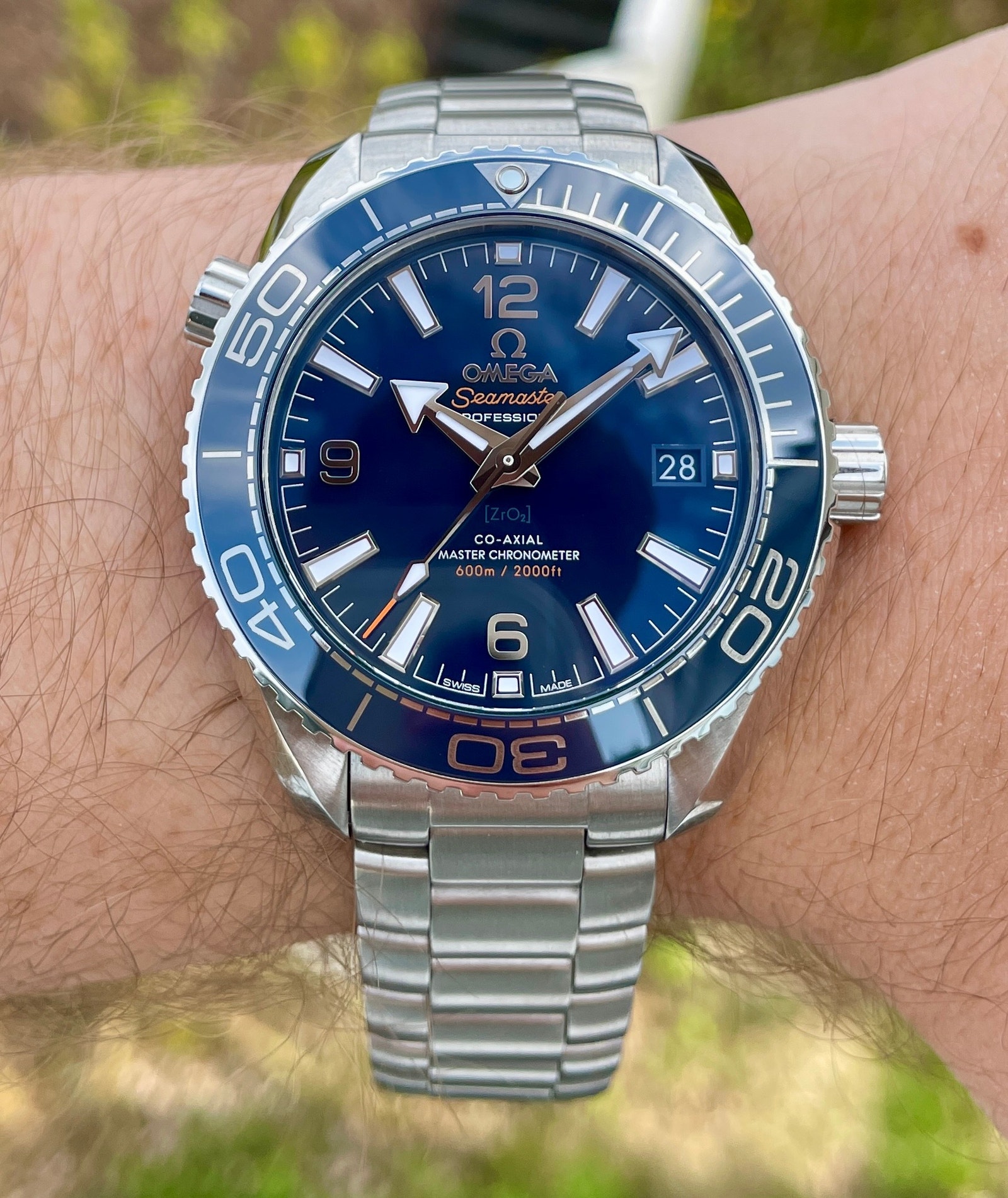 Omega Planet Ocean 39,5 Blue, 2025 Norsk AD