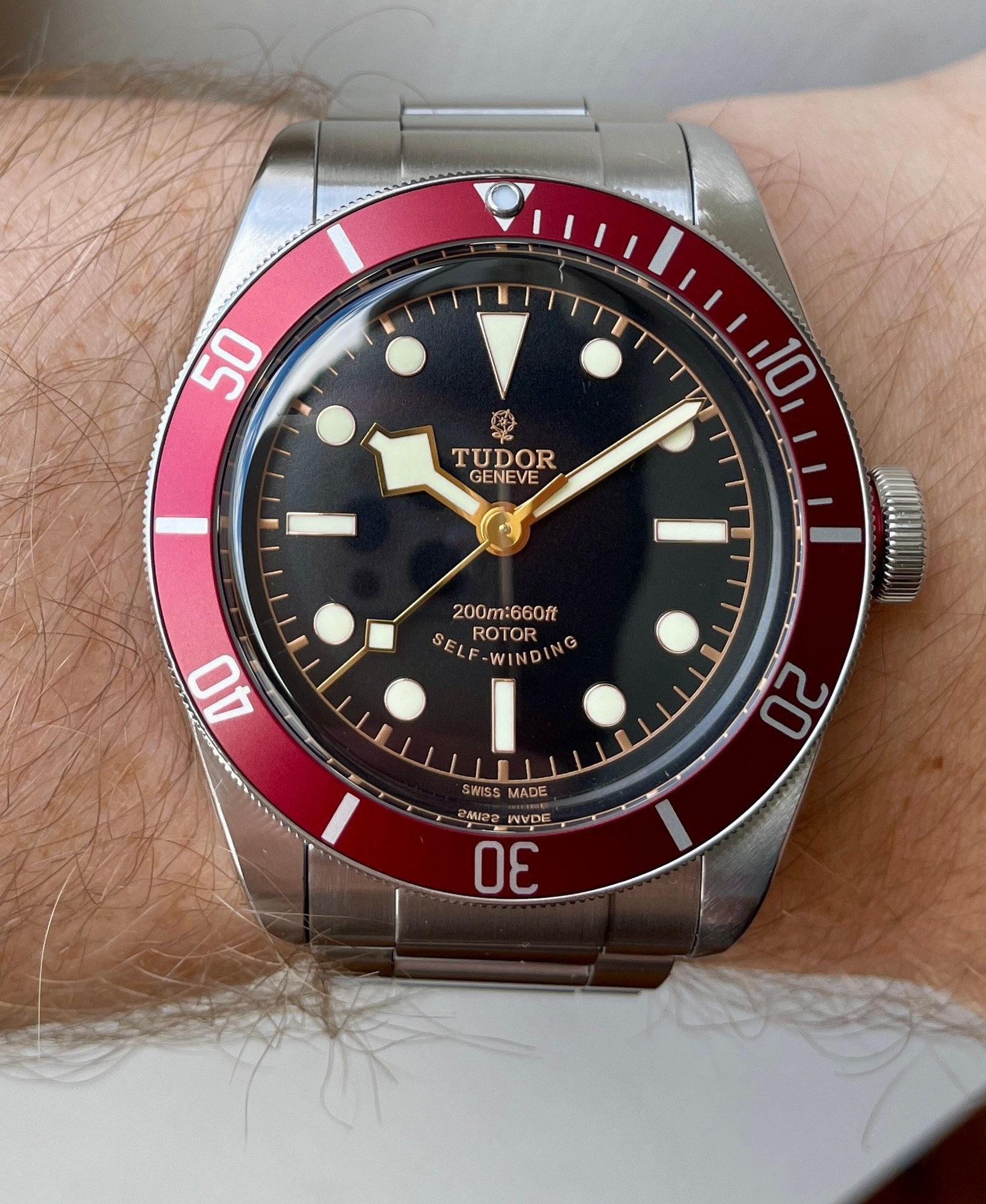Tudor Black Bay 41 Smiley Rose 79220R, 2016 Norsk AD (Bjerke)
