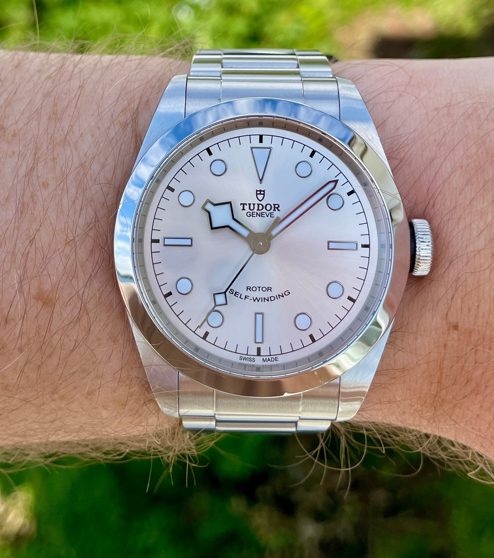 Tudor Black Bay 41 Silver Smiley, Norsk AD 2021 Komplett