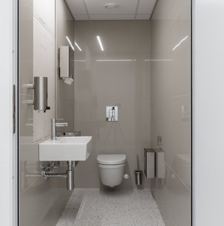 Illustrasjon fra oppussede lokaler. Galleribilde