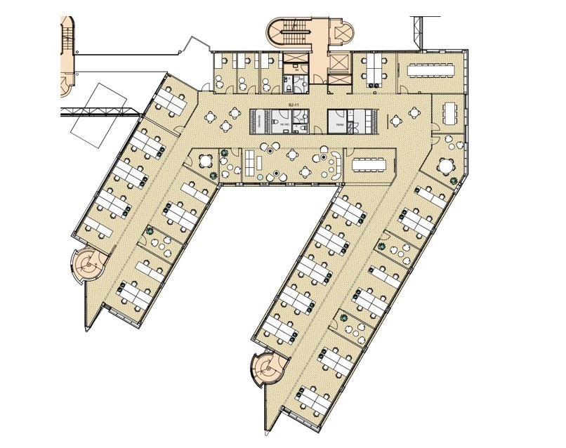 Del av 2. etasje - 1184 kvm. Galleribilde