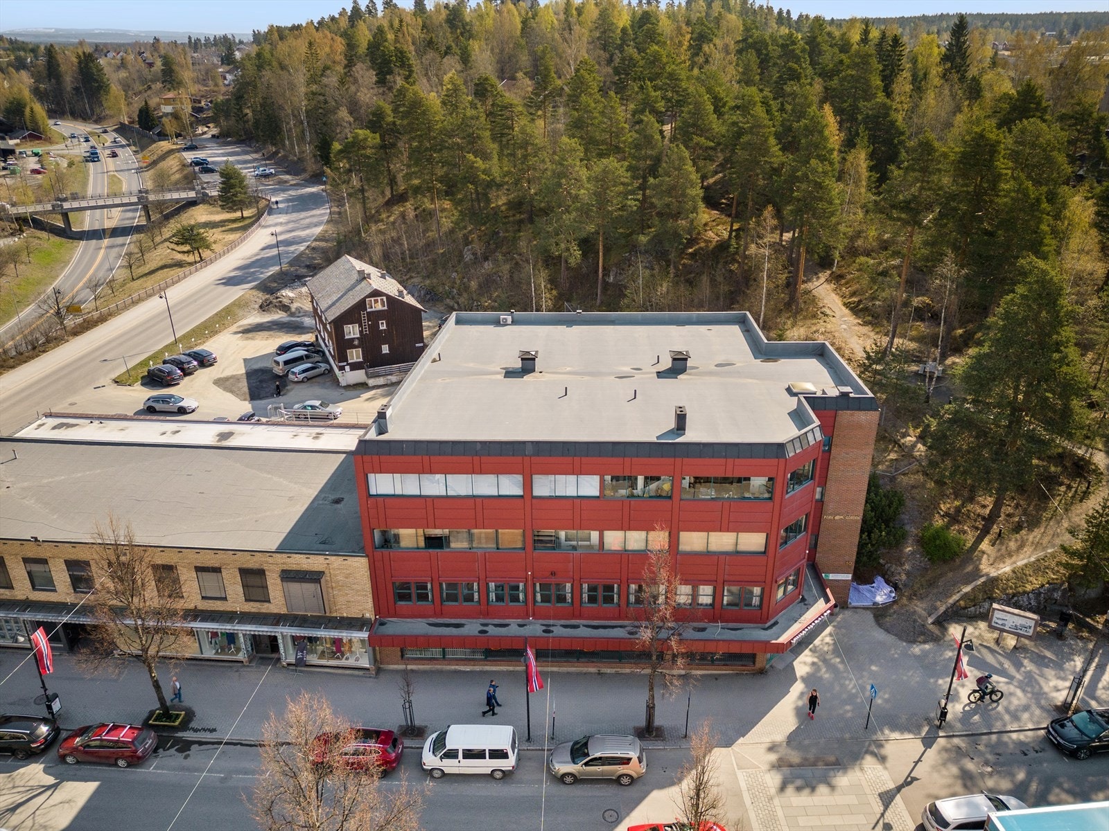 Vegen i bakgrunn går videre mot Trysil. Galleribilde