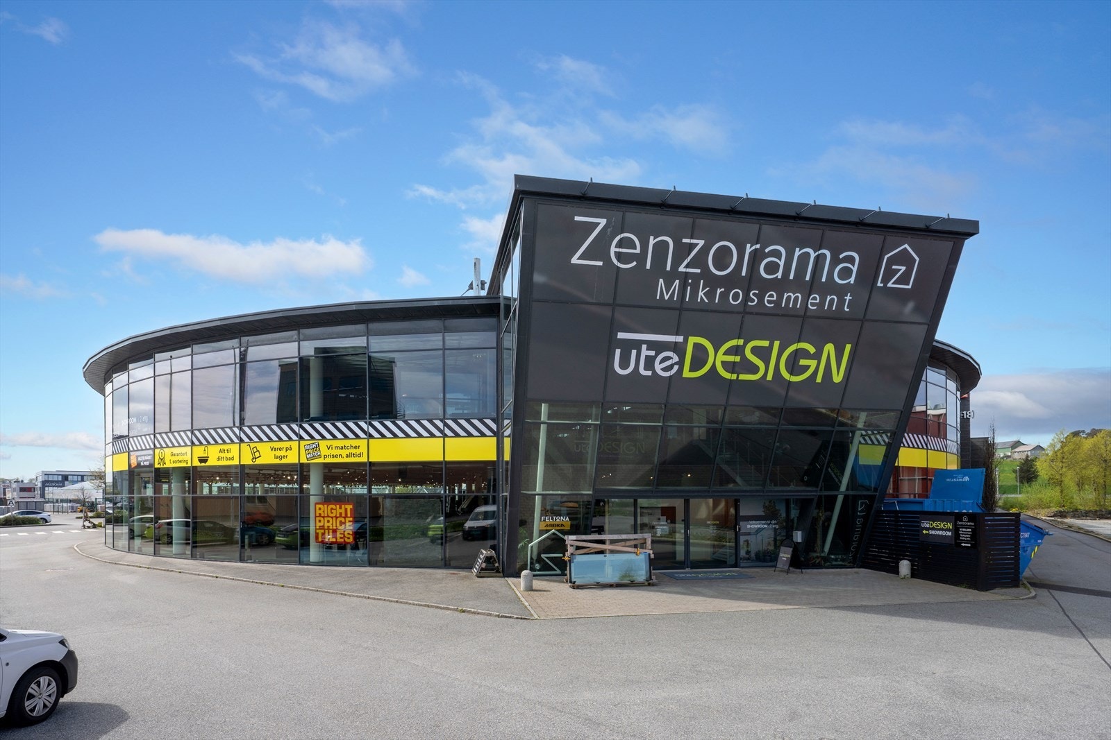 Inngang til det aktuelle arealet Galleribilde