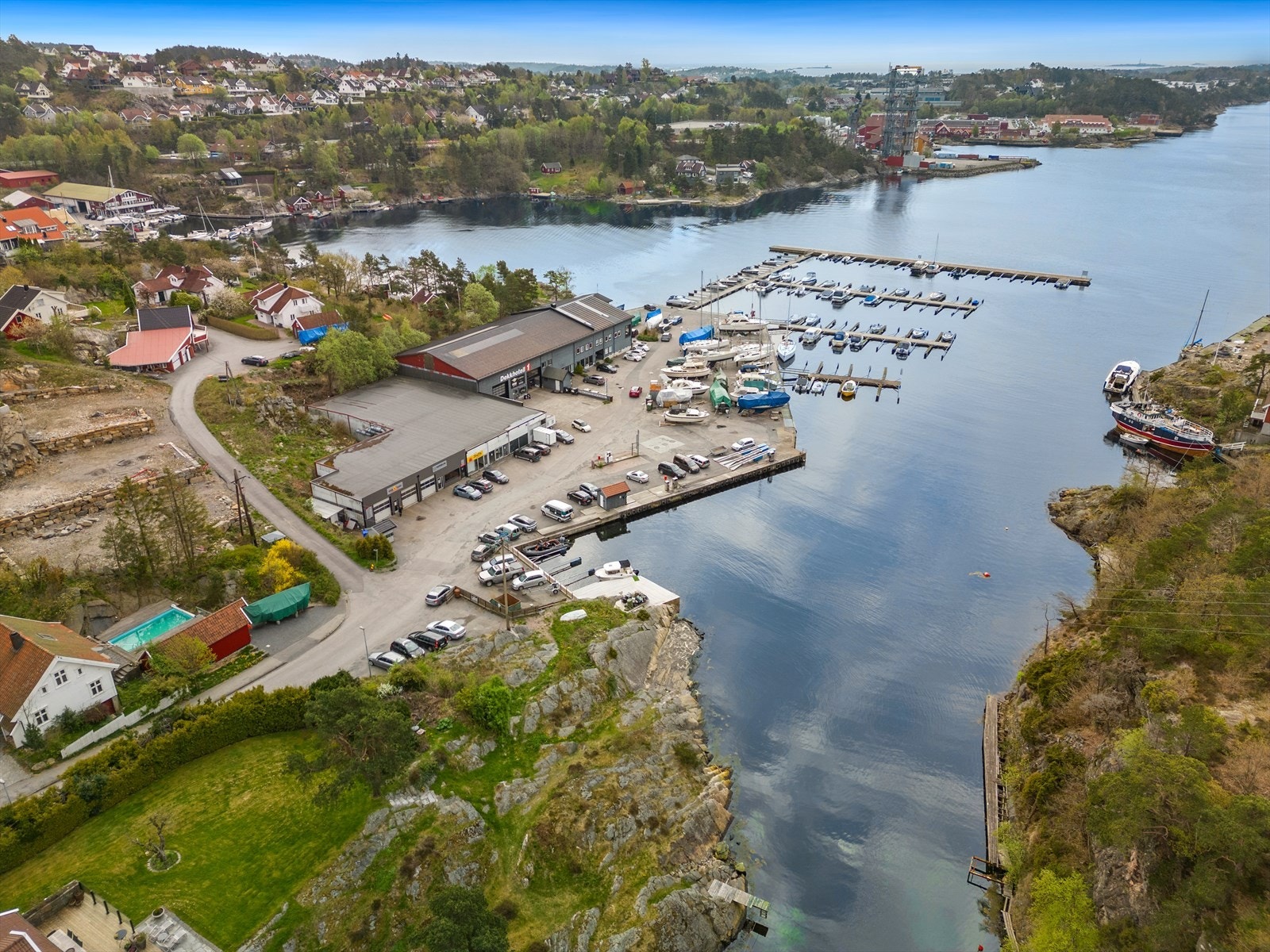 Sett fra Korsvikkilen Galleribilde