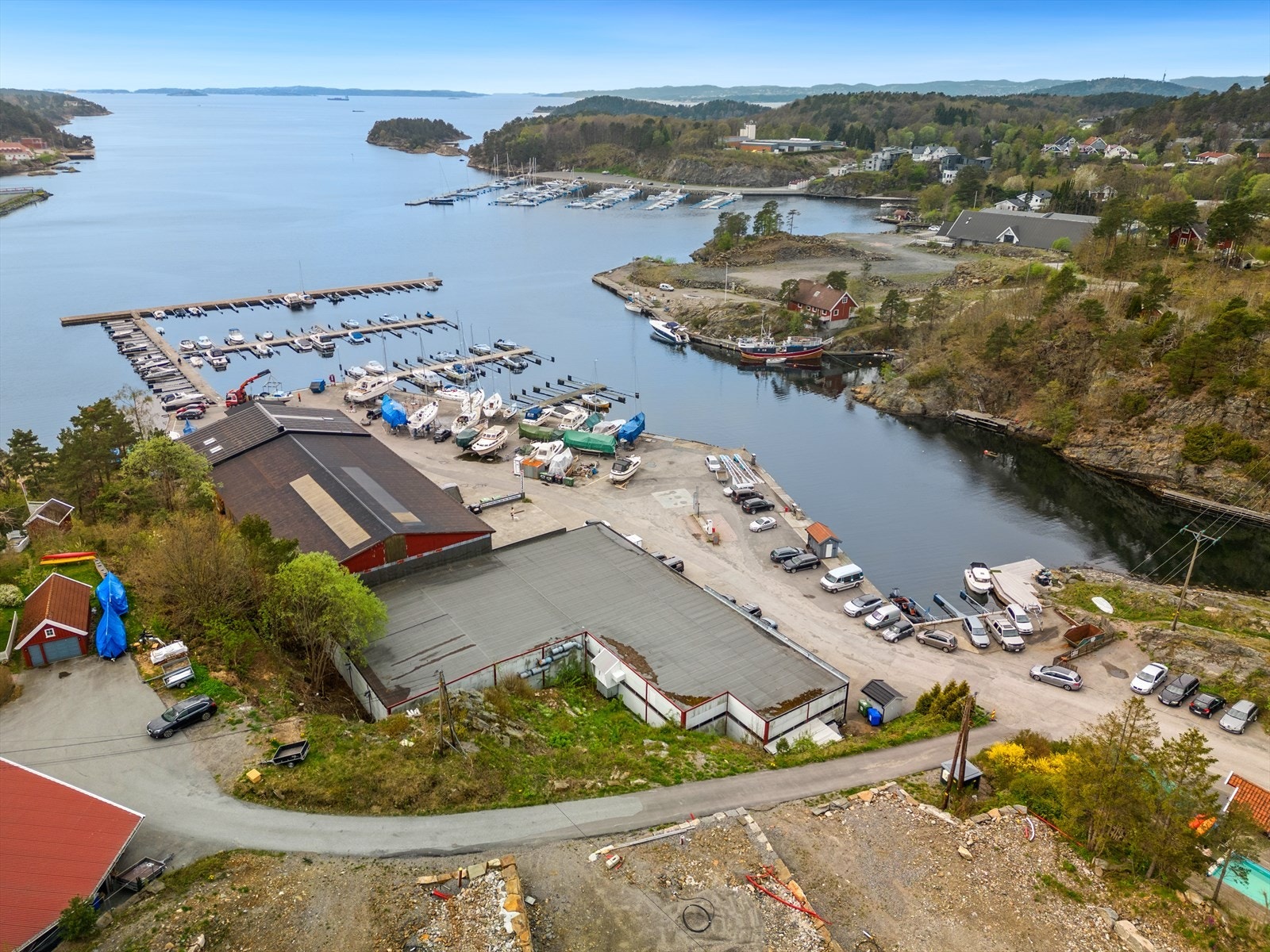 Fantastisk beliggenhet i Korsvik Galleribilde