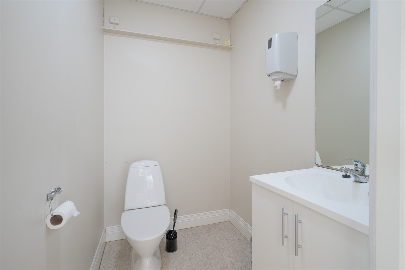 Toalettrom Galleribilde