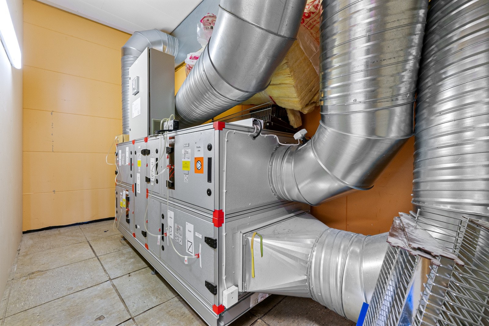 Veldimentsjonert ventilasjonsanlegg Galleribilde