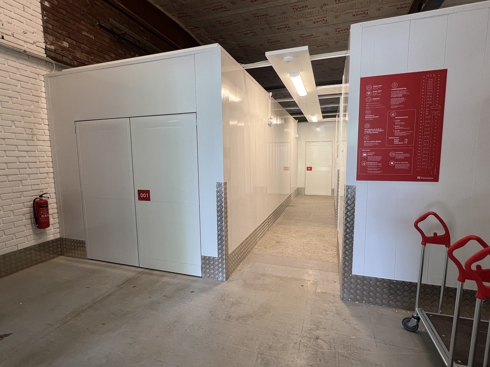 Inngangsparti Flexistore Galleribilde