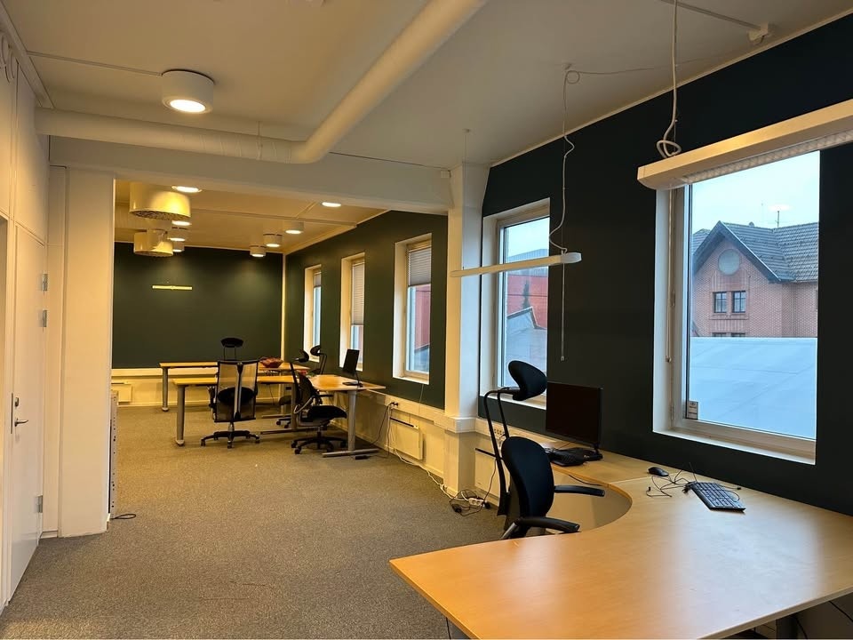 Kontorlokaler over Fretex Galleribilde