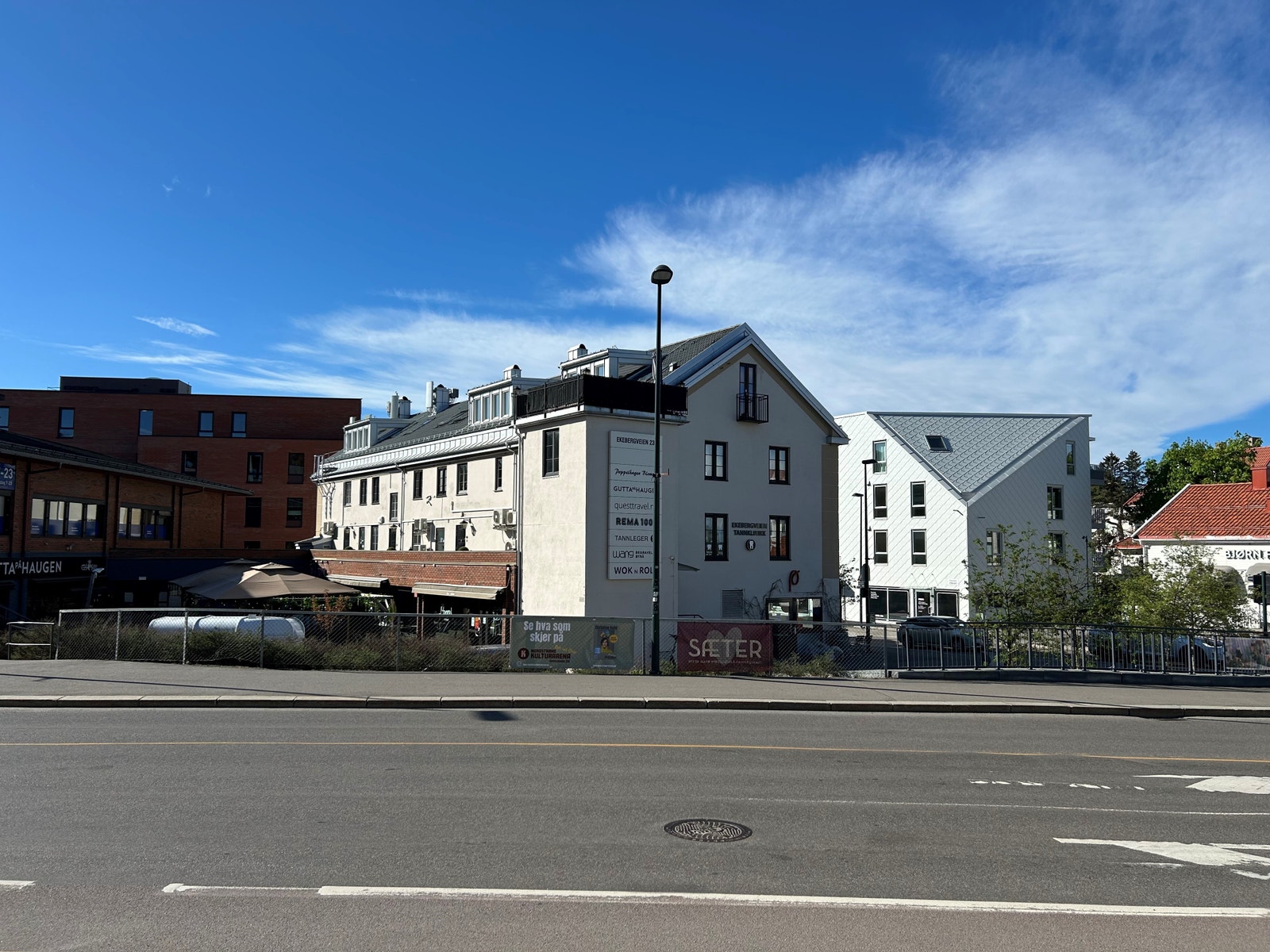 Her er bygget sett fra Sæter Torg. Galleribilde