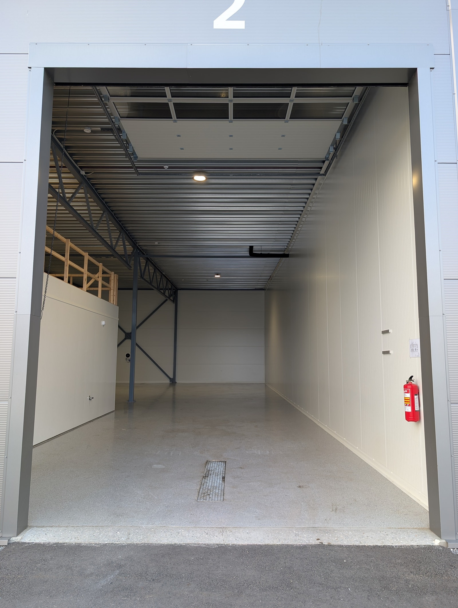 Plass til semitrailer Galleribilde