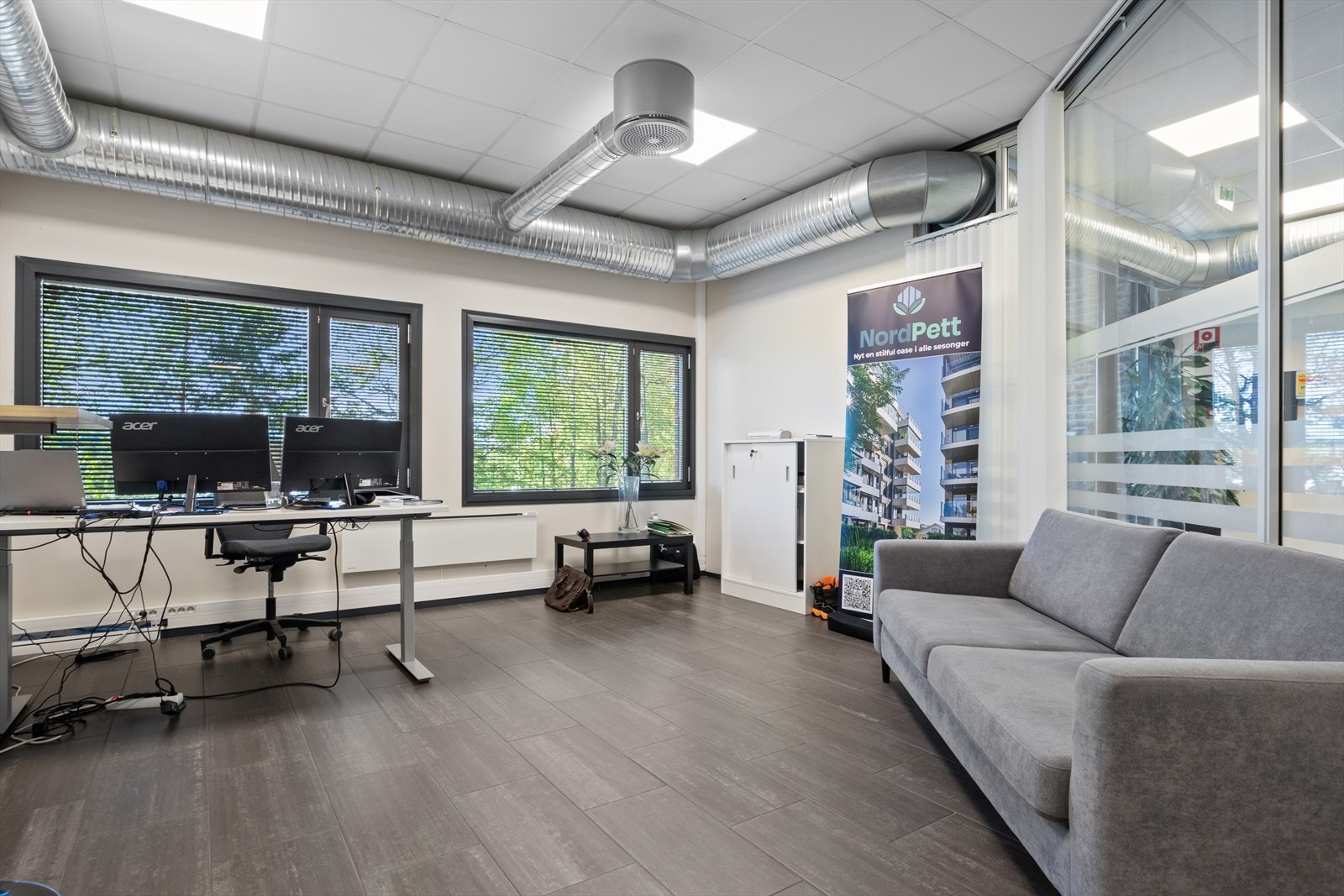 Ledig kontor Galleribilde