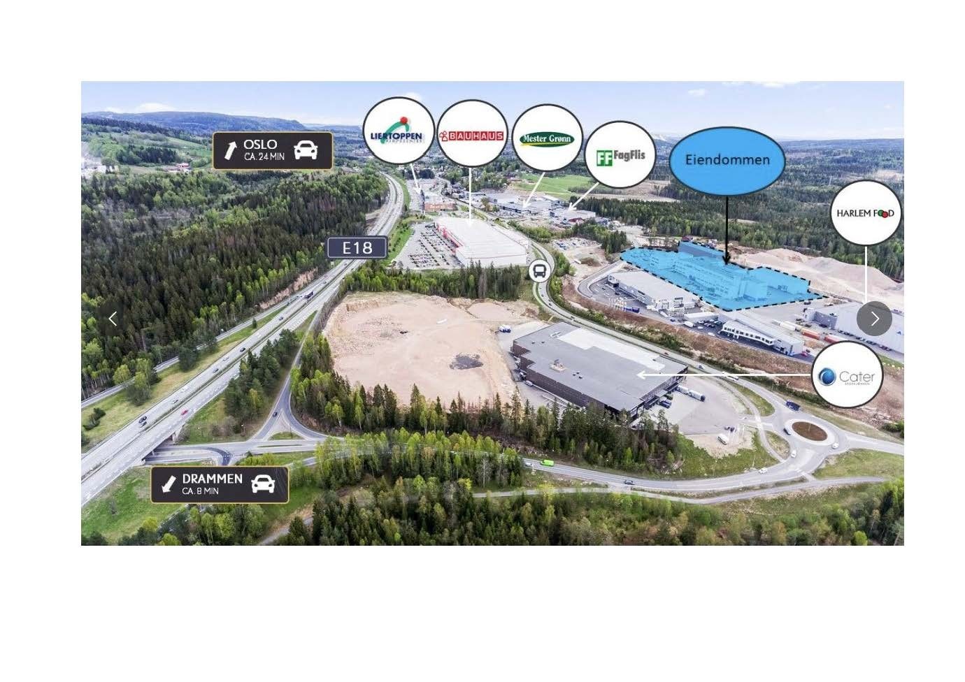 Oversiktskart Galleribilde