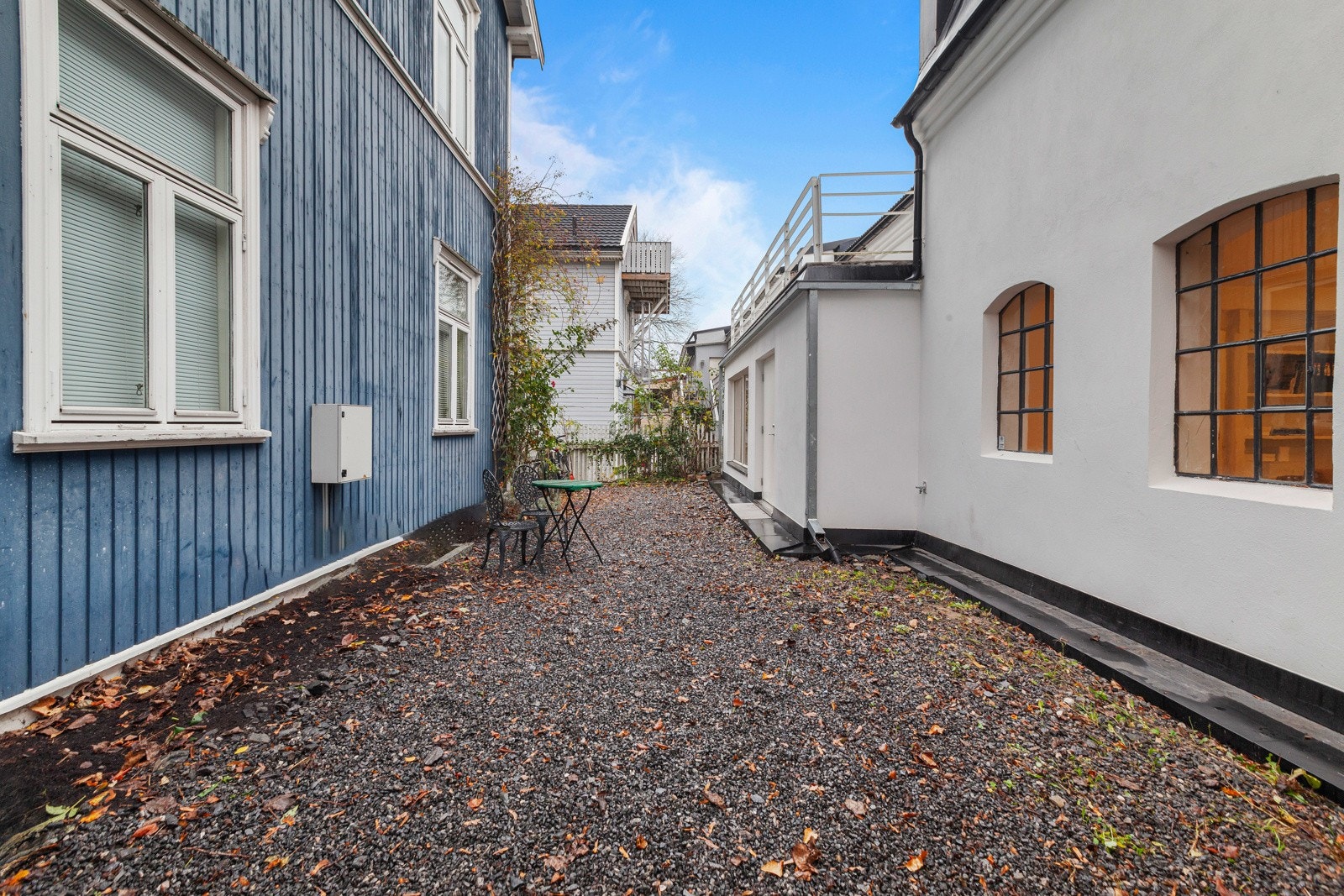 Uteområder og p-plass. Galleribilde