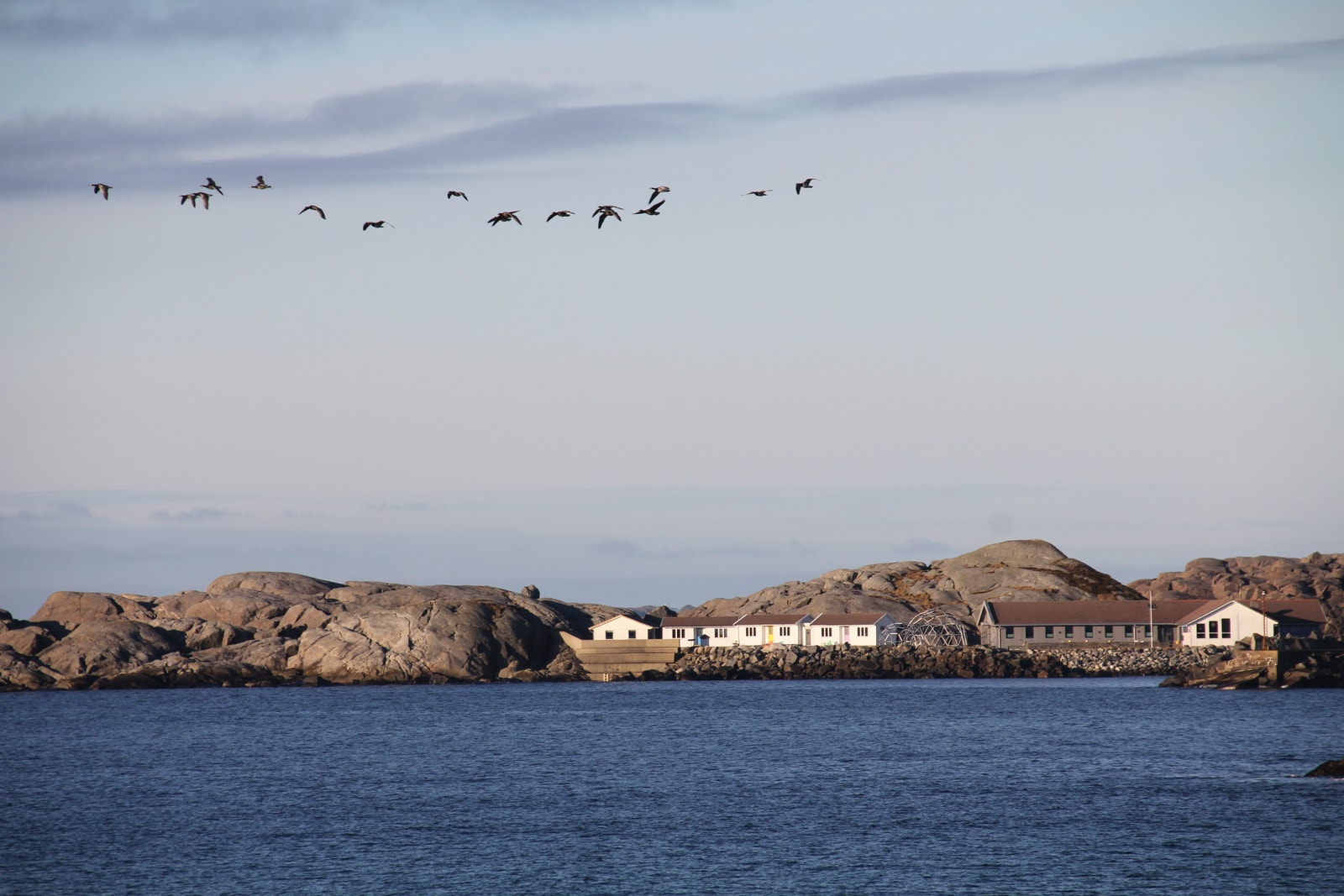Raw Ocean Lodge sett fra Sandvesanden (2025) Galleribilde