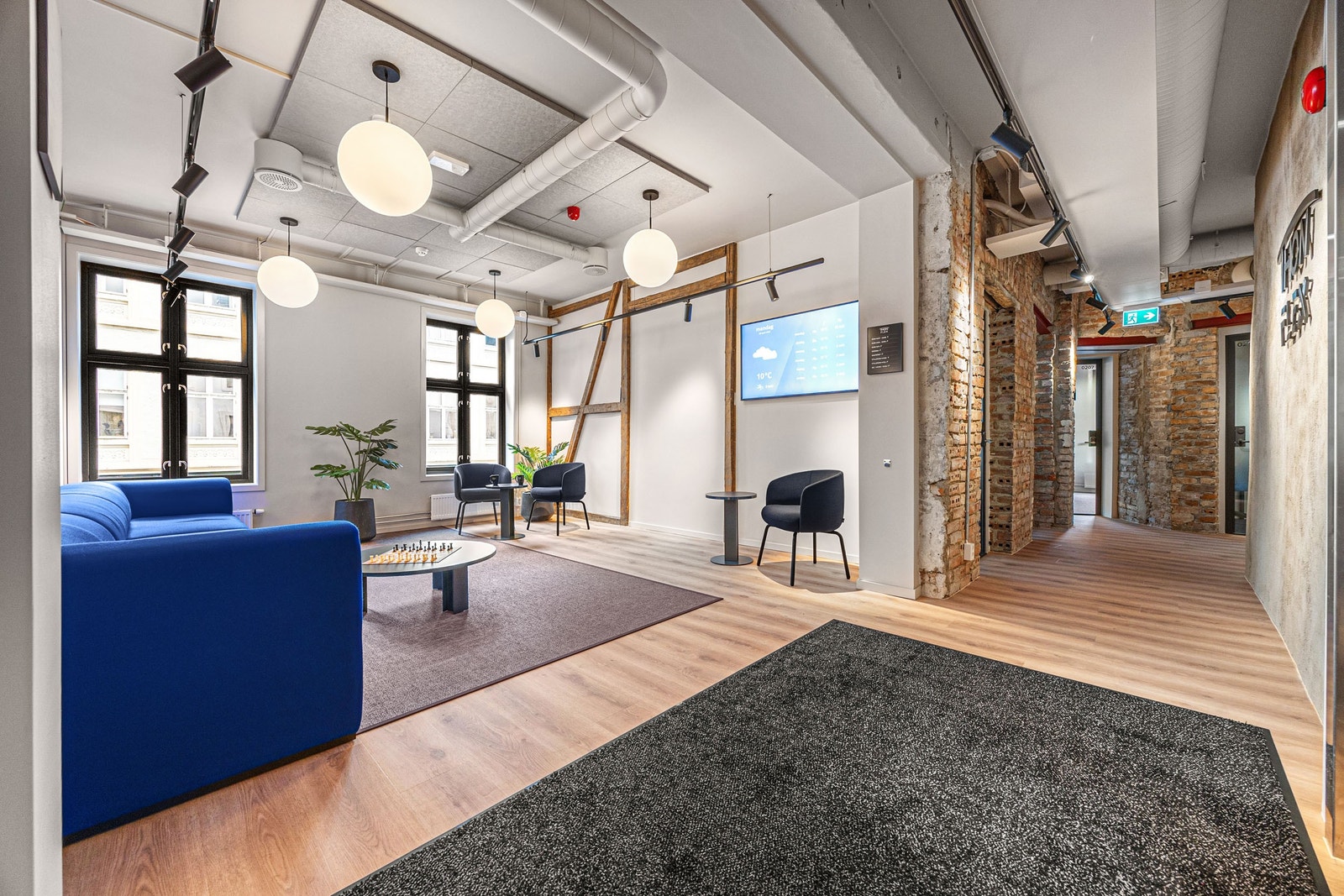 Kontorfellesskapet har flere sosiale soner Galleribilde