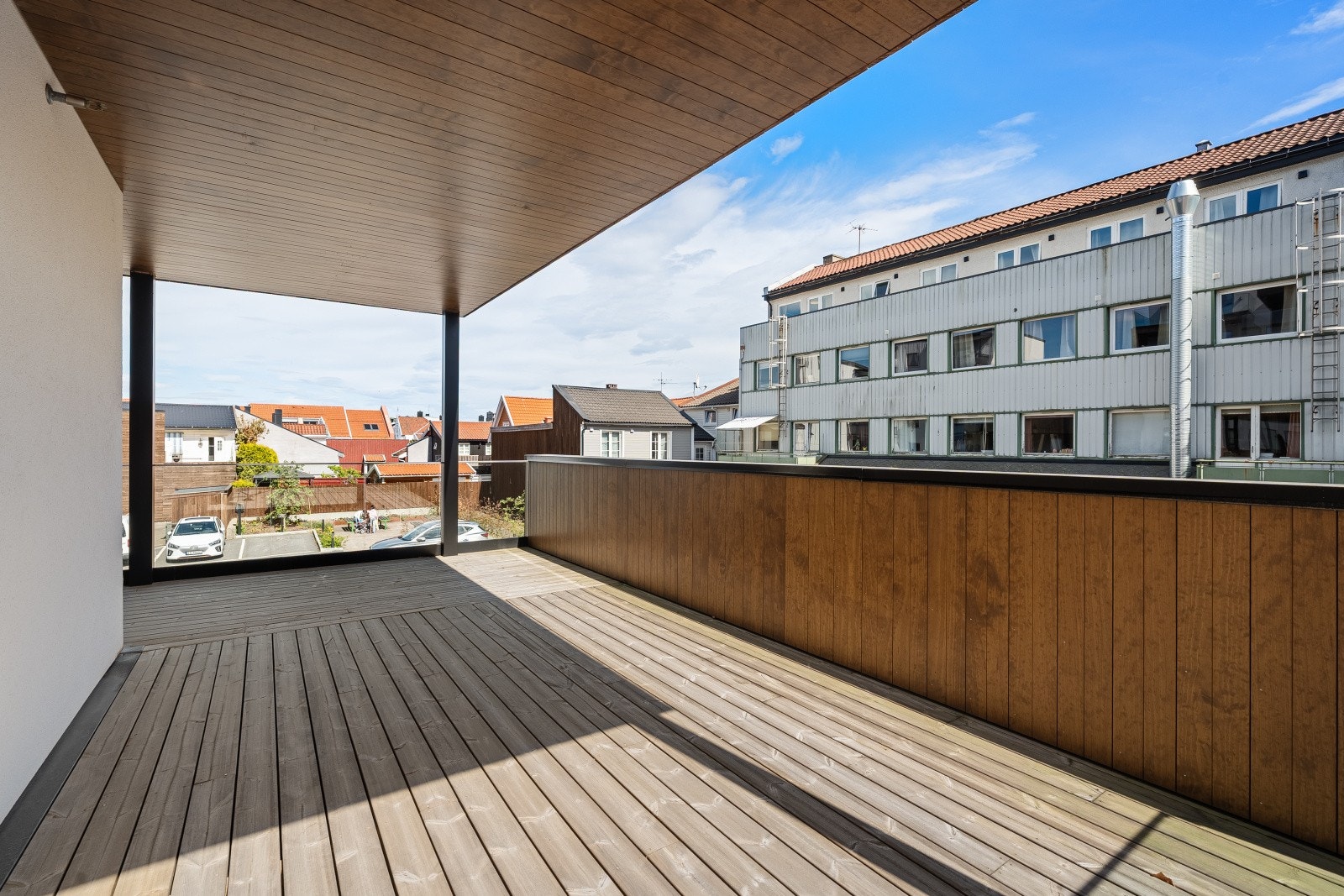 Fra terrassen Galleribilde