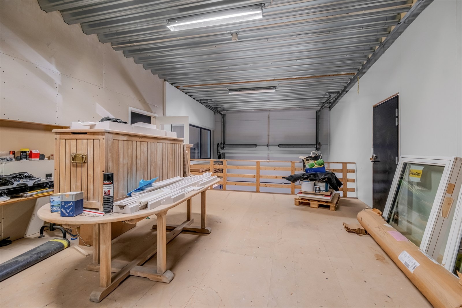 Mesanin ved kjøreport Galleribilde