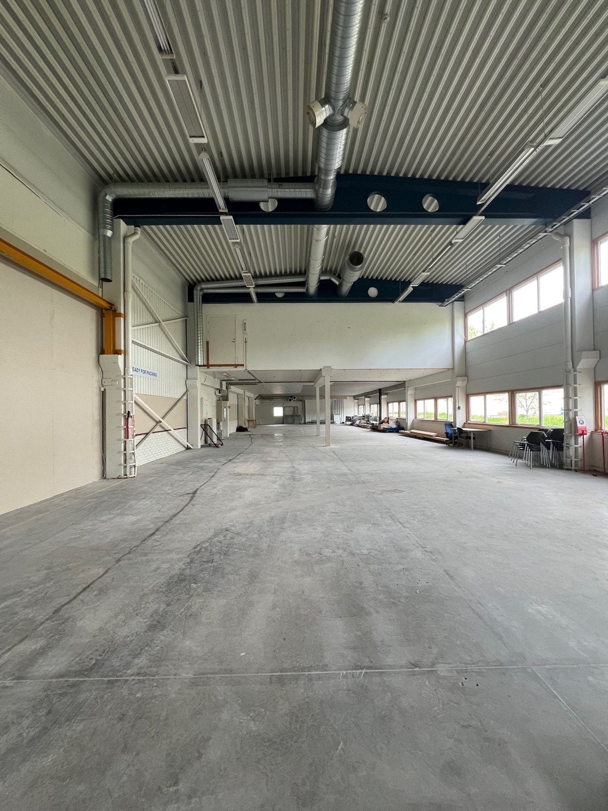 Lagerhall - to forskjellige takhøyder.jpg Galleribilde