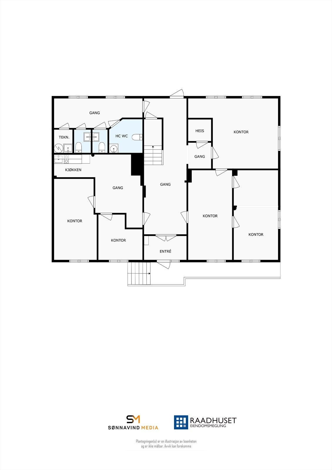 Plantegning | 1. Etasje Galleribilde