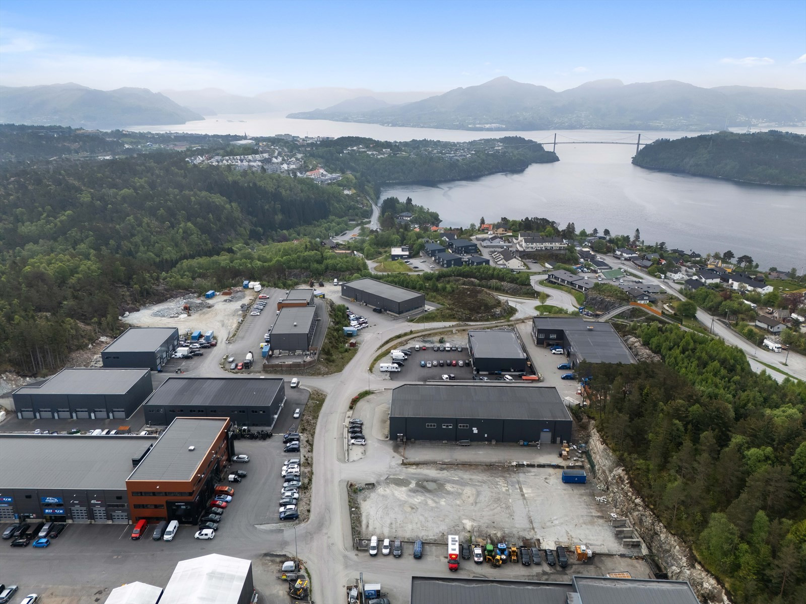 Galteråsen Næringspark en attraktiv beliggenhet i Nordhordland.