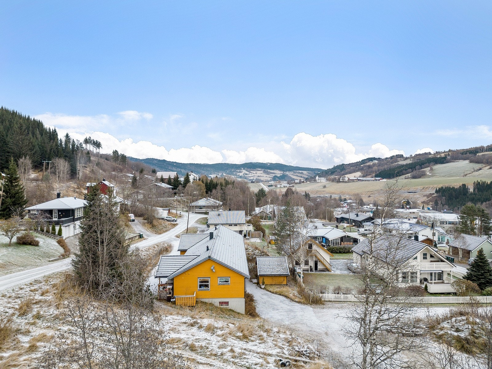 Trondheim sentrum befinner seg ca. én time nord for Soknedal. Galleribilde
