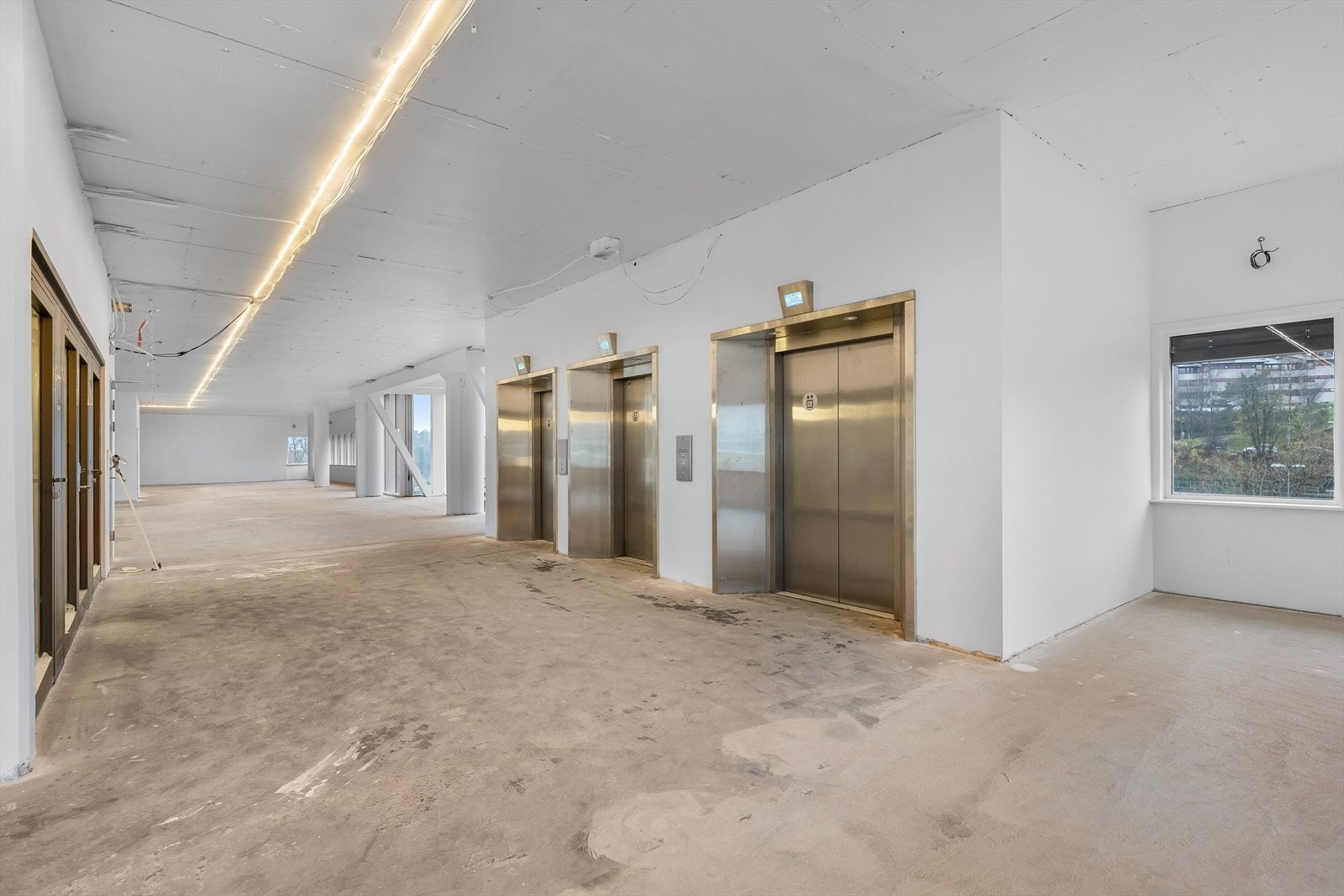 Mulighet for direkte adkomst med heis inn i lokalet Galleribilde