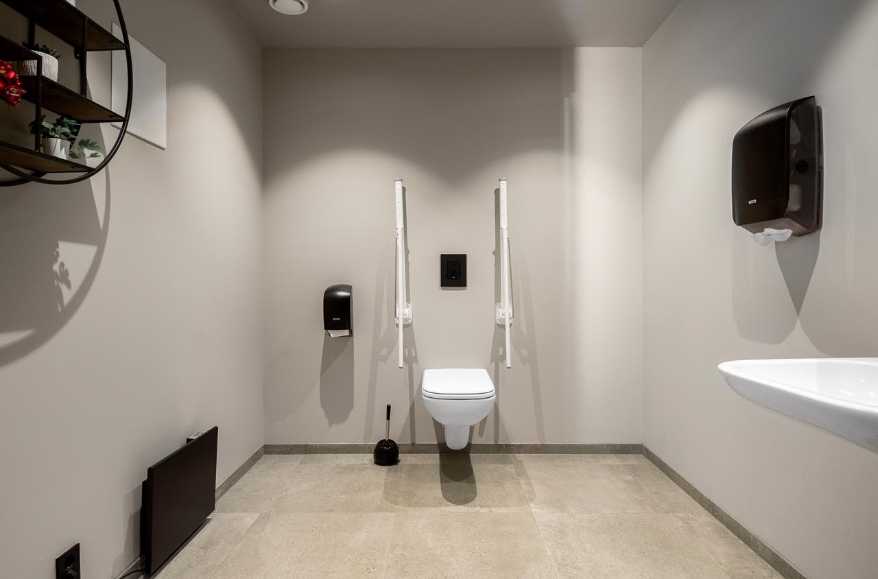 Kontordel med sosiale rom Galleribilde