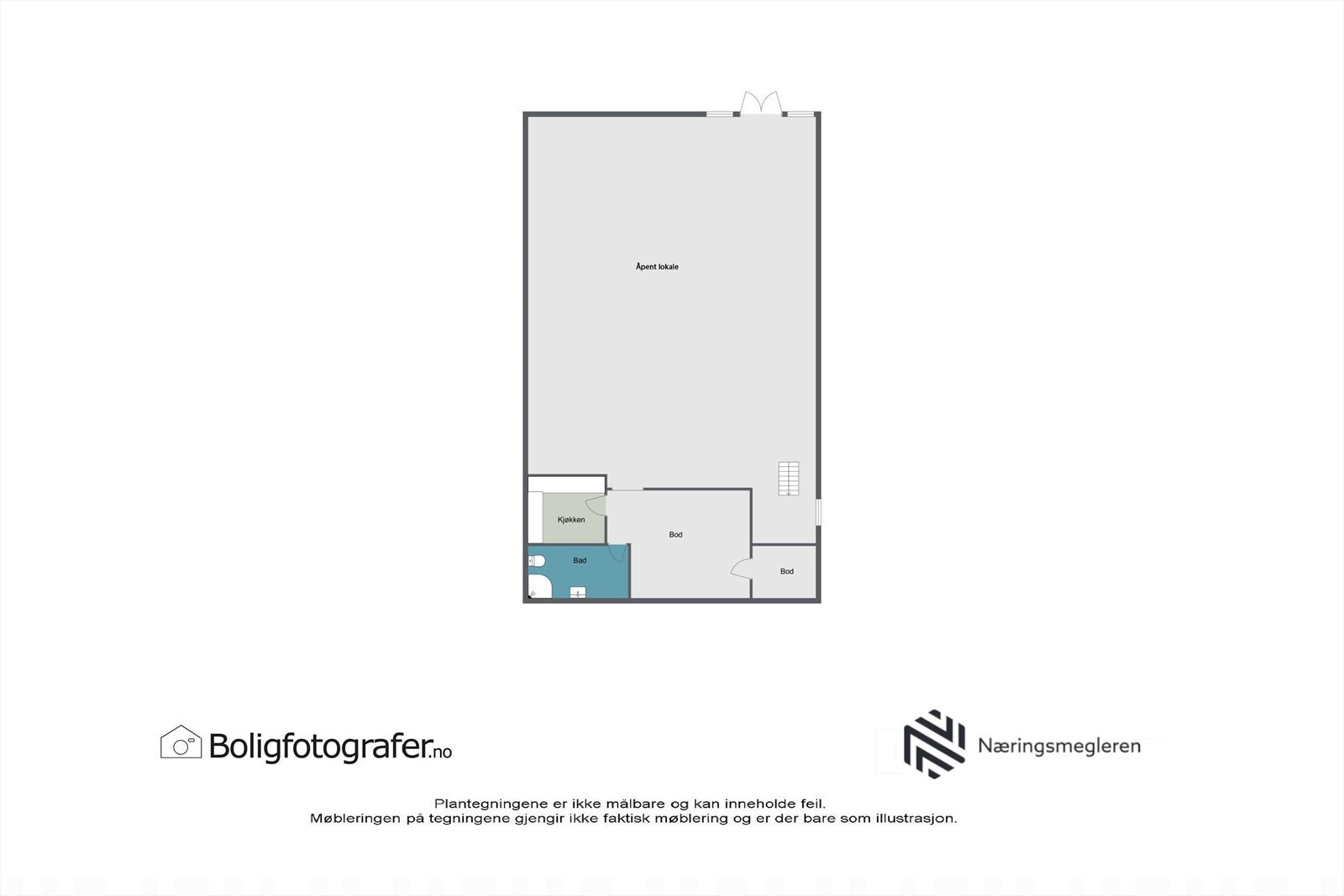 Forretningslokale u. etg Galleribilde