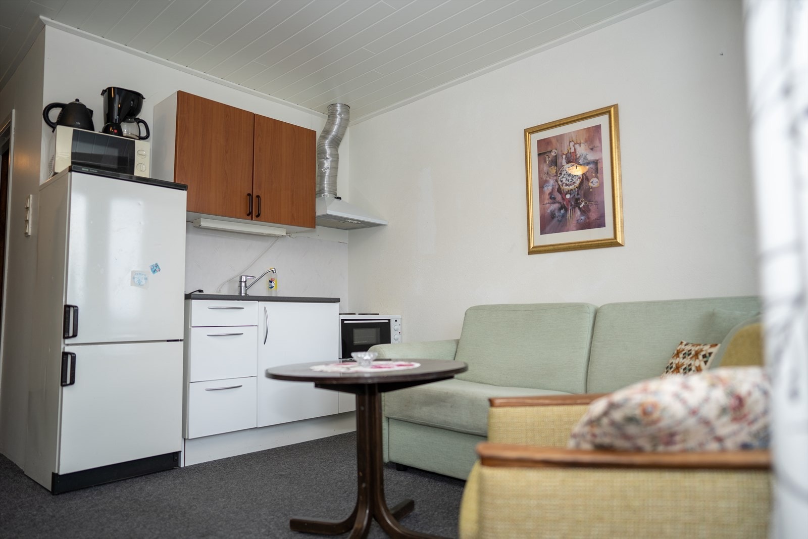 Hotellrom med te - kjøkken Galleribilde