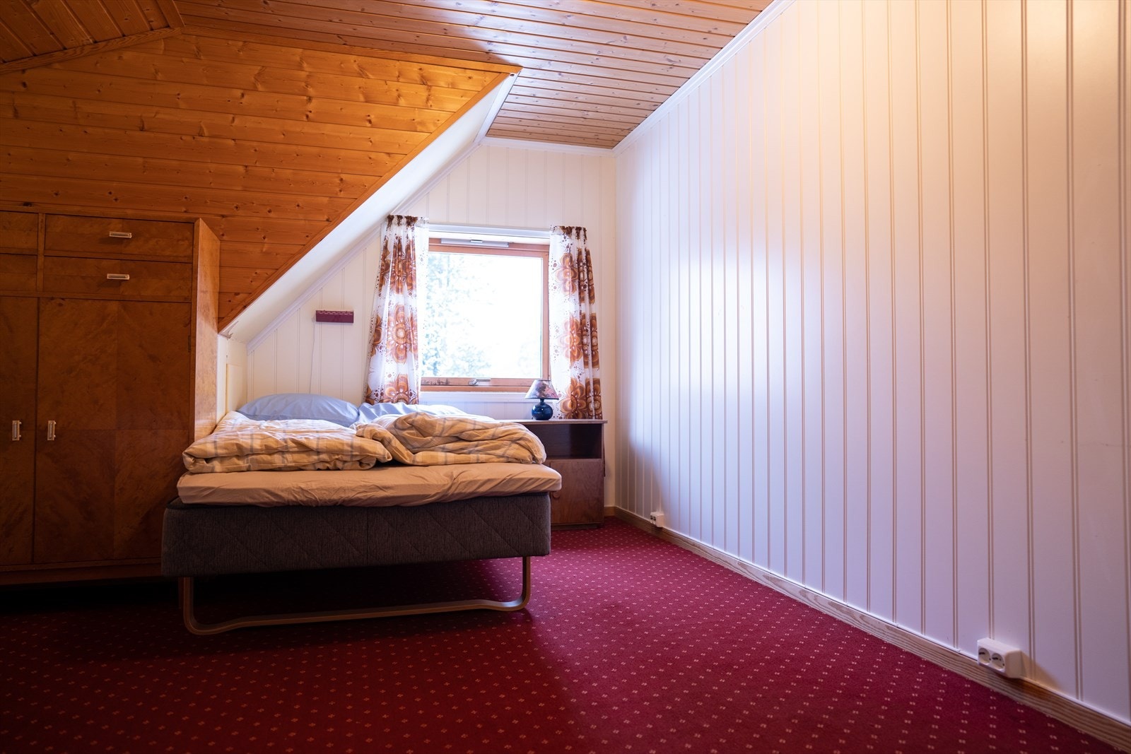 Eit av soveromma i familieleilegheita Galleribilde