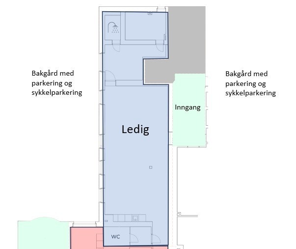 Planskisse (enkelte avvik kan forekomme). Galleribilde