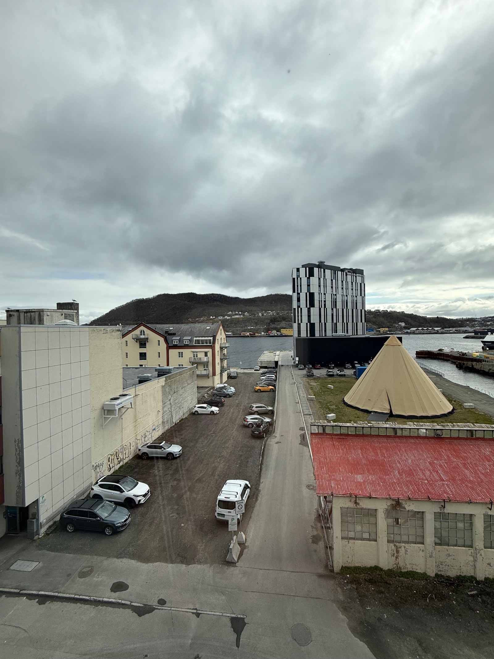 Utsikt fra kontorer Galleribilde