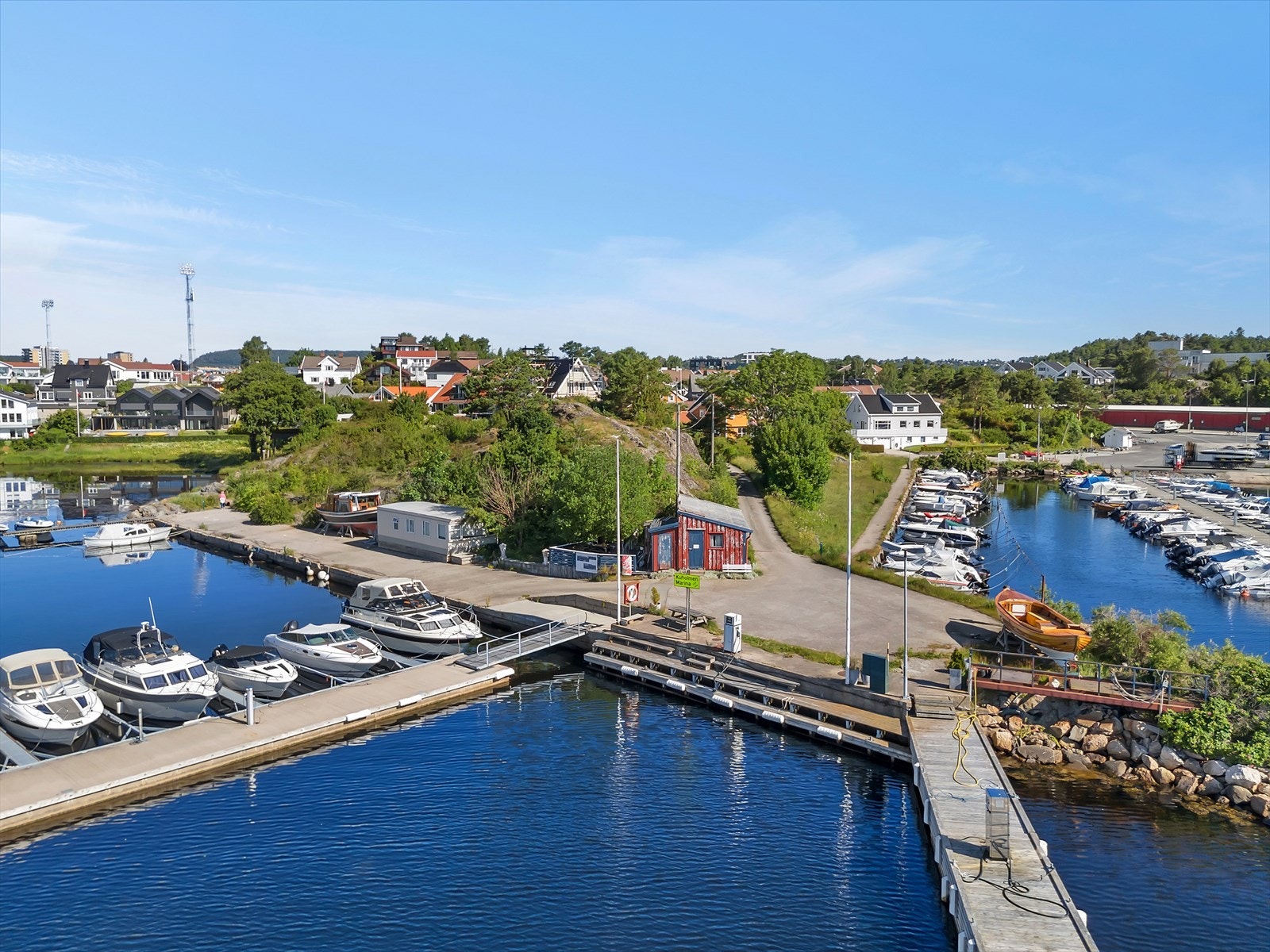 Kuholmen Marina er for salg - Presentert av Exbo Eiendomsmegling ved Terje Kvelland Skaara Galleribilde