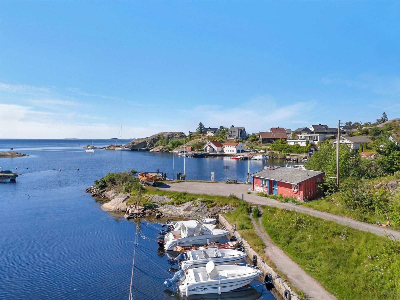 Kuholmen Marina er for salg - Presentert av Exbo Eiendomsmegling ved Terje Kvelland Skaara Galleribilde