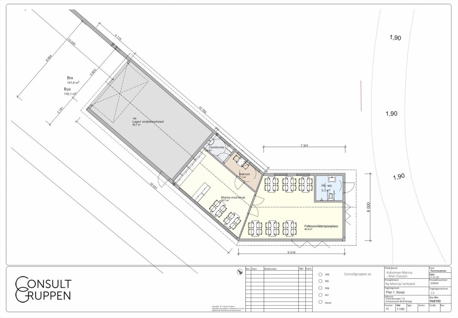 Skisse - avvik kan forekomme - Plan Galleribilde