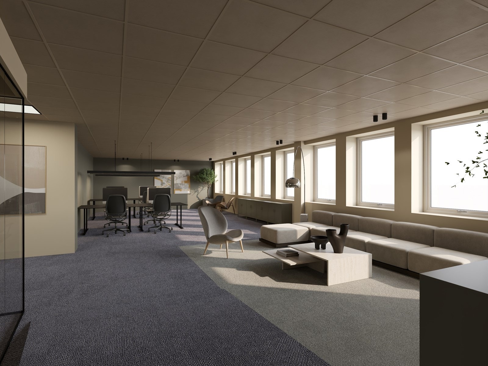 Illustrasjon av hvordan lokalet kan se ut Galleribilde