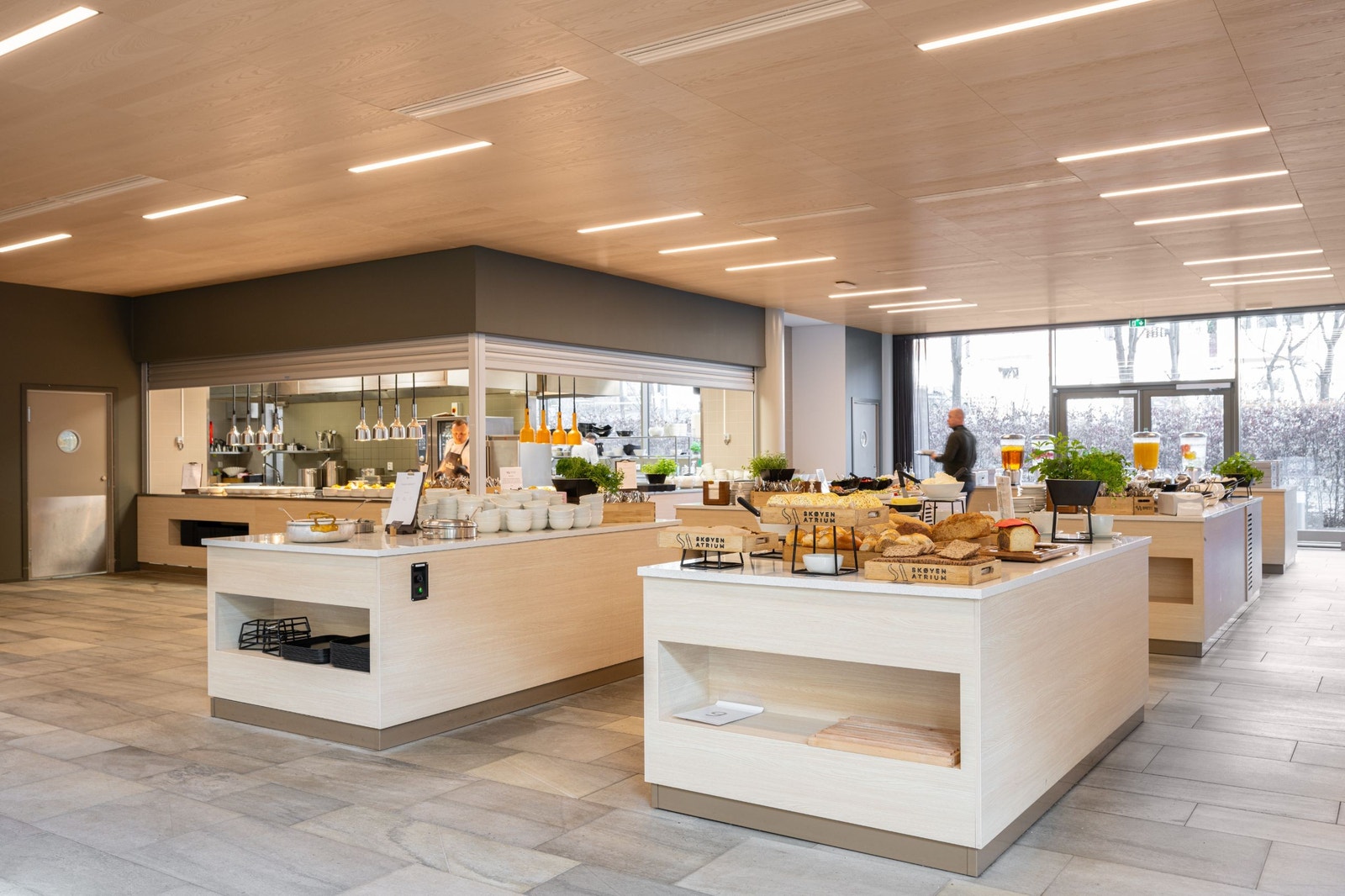 Bedriftsrestaurant Galleribilde
