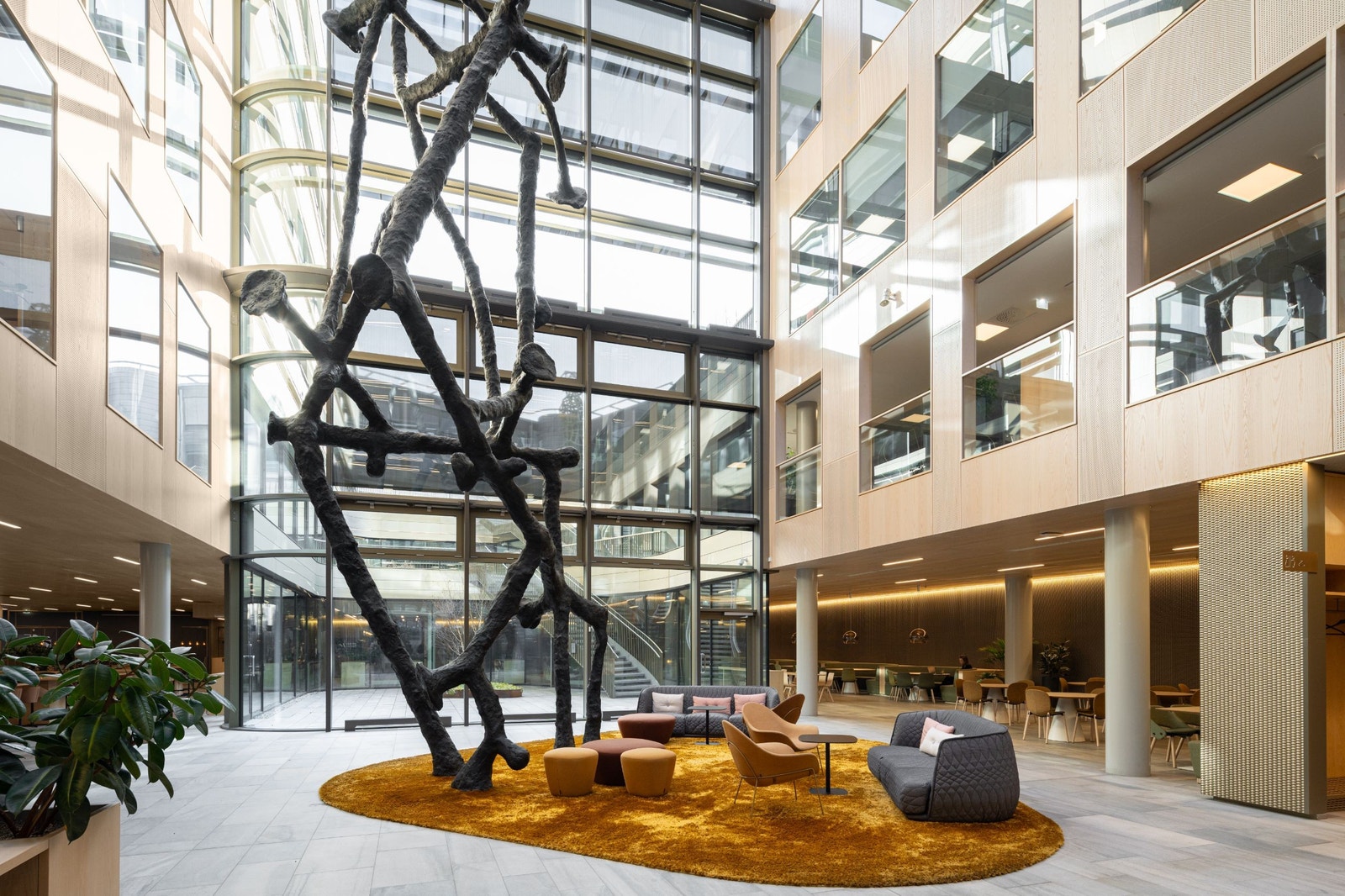 Lounge ved hovedinngangen Galleribilde