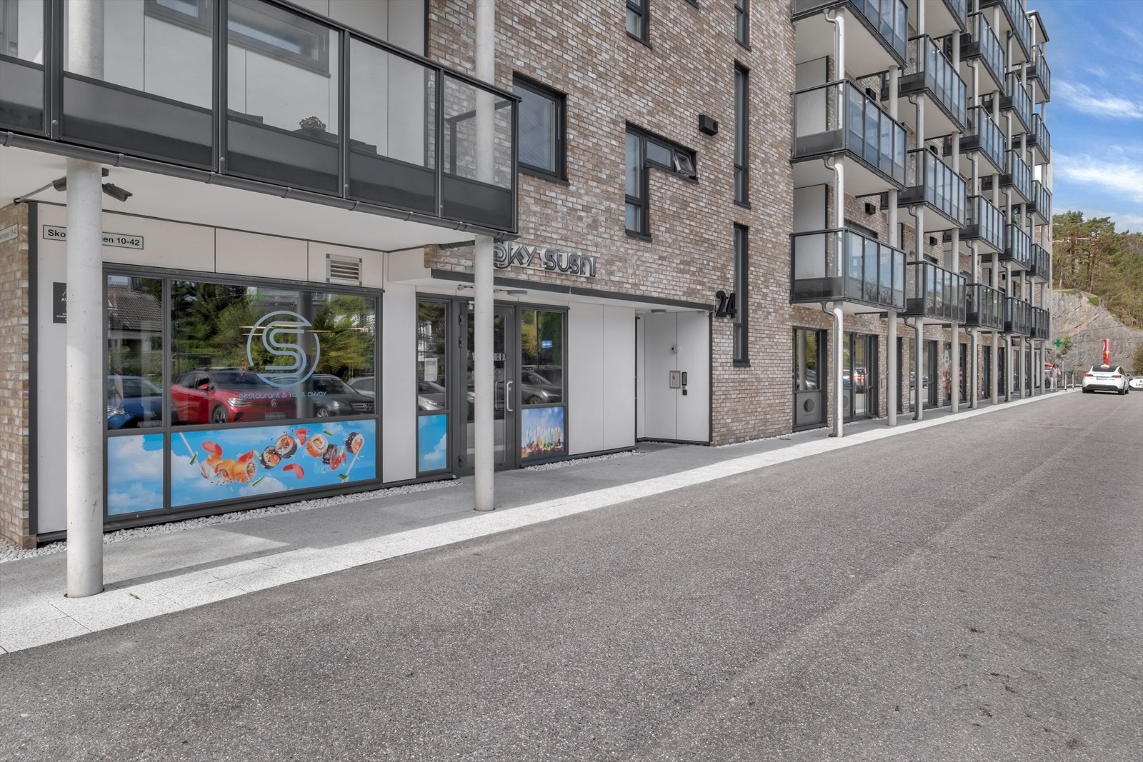 Sky Sushi trives godt i Voie Atrium Galleribilde