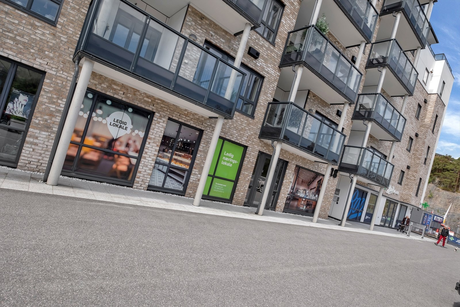 Voie Atrium, ledige næringslokaler i 1. etg. Galleribilde