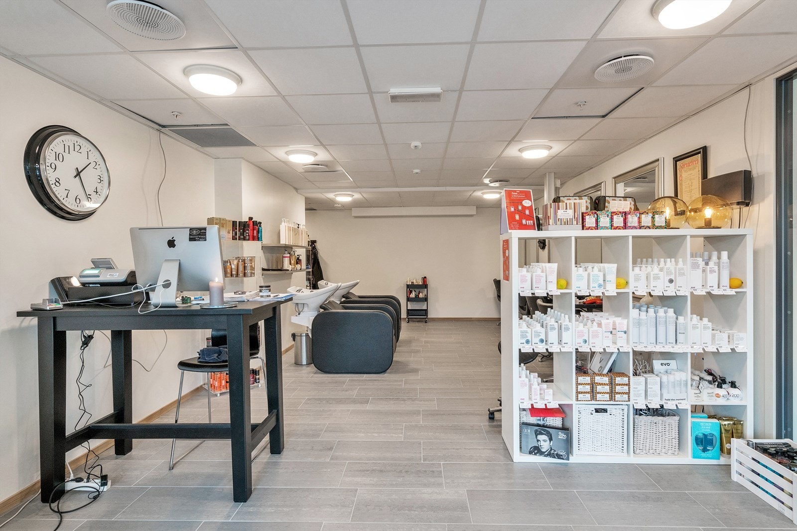 Bilde fra frisørsalong Galleribilde