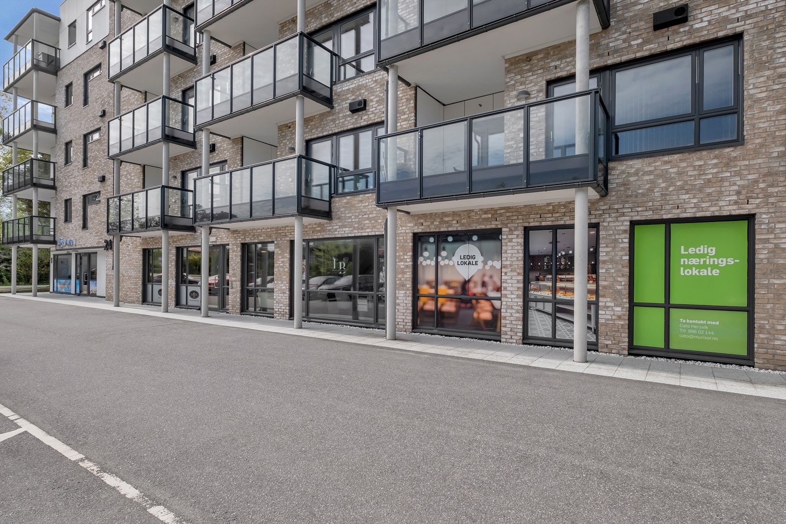 Det er to ledige lokaler i Voie Atrium, hhv. 75 og 130 kvm Galleribilde