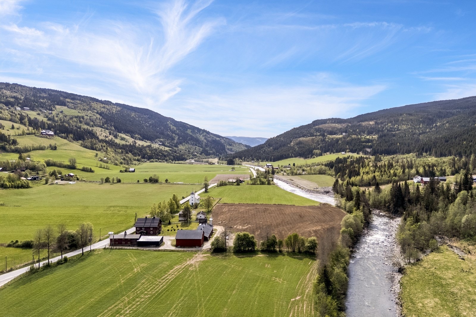 Eiendommens hovdebøle ligger i Aulstadgrend i Vestre Gausdal Galleribilde