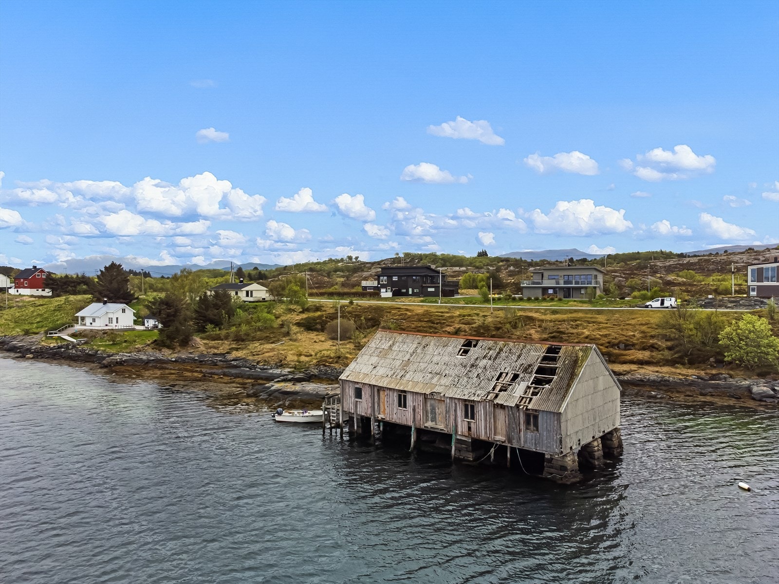 Dronefoto Galleribilde