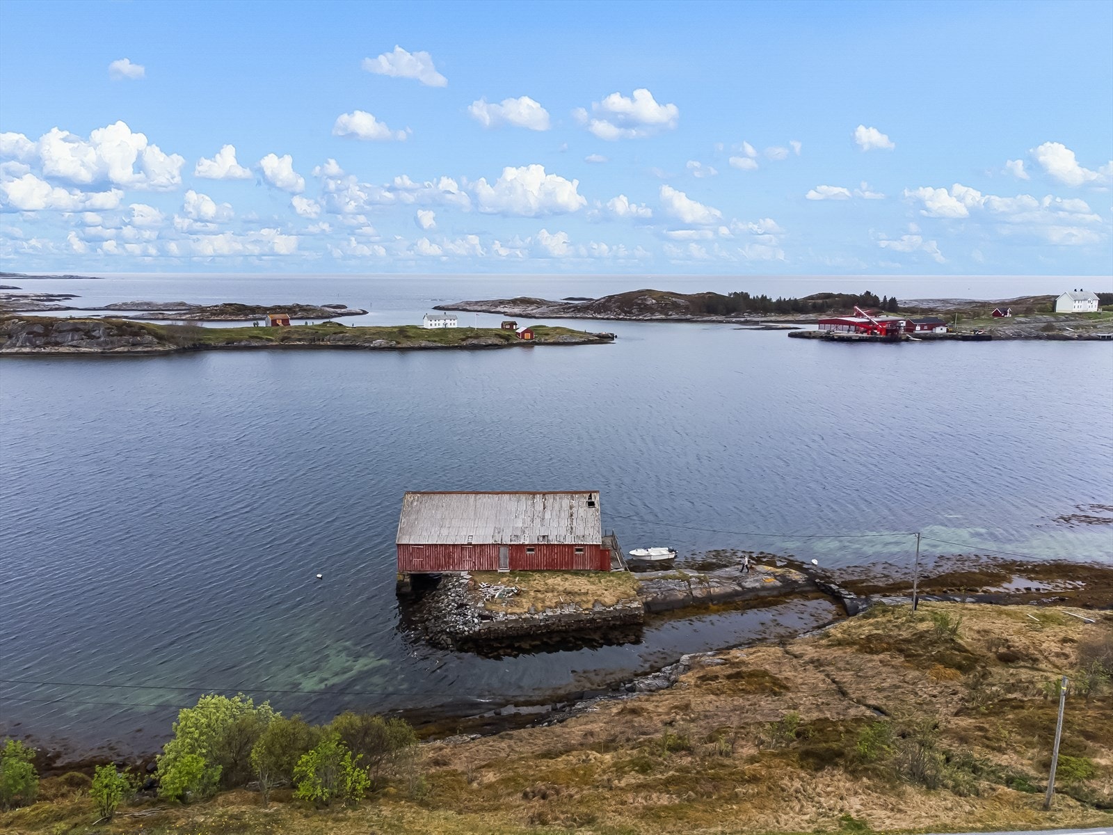 Dronefoto Galleribilde